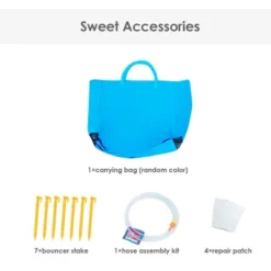 Costway Inflatable Bounce House Water Slide Jump Bouncer With Climbing Wall And Splash Pool Blower Excluded 18 Costway Inflatable Bounce House Water Slide Jump Bouncer With Climbing Wall And Splash Pool Blower Excluded -Kiddie Kingdom Store GUEST e65d59e4 e42d 4565 8e95 c92562eae0f8