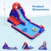 Costway Inflatable Water Slide Park W/ Climb Slide Pool & 2 Swim Rings Blower Excluded 1 Costway Inflatable Water Slide Park W/ Climb Slide Pool & 2 Swim Rings Blower Excluded -Kiddie Kingdom Store GUEST e6db3bbc 7a59 4726 8715 c8906026d6ab