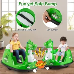 Costway Bumper Car For Kids With Remote Control, Spray Colorful Flashing Lights 18 Costway Bumper Car For Kids With Remote Control, Spray Colorful Flashing Lights -Kiddie Kingdom Store GUEST e6f3ada7 02bd 449e afb1 fdd4c2fef8f1