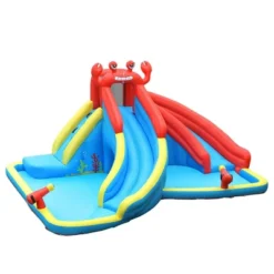 Costway Inflatable Water Slide Crab Dual Slide Bounce House Splash Pool Without Blower -Kiddie Kingdom Store GUEST eaed3f4a ff3f 46da 966e 4906e537eec8