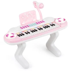 Costway Z-Shaped Kids Toy Keyboard Piano 37-Key Electronic Organ Light W/Microphone -Kiddie Kingdom Store GUEST eb819cb2 1ad8 4ccb b824 8abce8f6e828