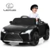 Costway 12V Kids Ride On Car Lexus LC500 Licensed Remote Control Electric Vehicle Black 1 Costway 12V Kids Ride On Car Lexus LC500 Licensed Remote Control Electric Vehicle Black -Kiddie Kingdom Store GUEST ed32835f 04f1 4e33 8932 aadbb20397e3