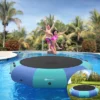 Costway 15FT Inflatable Water Bouncer Splash Padded Water Trampoline BlueYellow -Kiddie Kingdom Store GUEST ee24138c b387 42c6 8f61 90c0905a0374