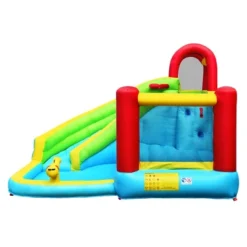 Costway Inflatable Kids Water Slide Jumper Bounce House Splash Water Pool With 550W Blower -Kiddie Kingdom Store GUEST ef33d72b 27b2 4ee1 866f 6006ffdcea1f
