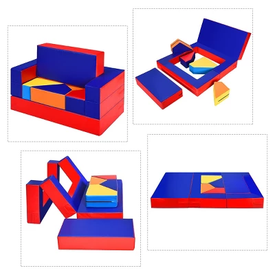 Costway 4-in-1 Crawl Climb Foam Shapes Playset Softzone Toy Toddler Preschoolers Kids 11 Costway 4-in-1 Crawl Climb Foam Shapes Playset Softzone Toy Toddler Preschoolers Kids - Image 9