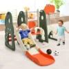 Costway 6 In 1 Toddler Slide And Swing Set Climber Playset W/ Ball Games WhiteOrange 1 Costway 6 In 1 Toddler Slide And Swing Set Climber Playset W/ Ball Games WhiteOrange -Kiddie Kingdom Store GUEST f15457b1 2758 4db2 a3f0 379ce3971cb4