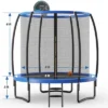 Costway 8 FT Recreational Trampoline W/ Basketball Hoop Safety Enclosure Net Ladder 2 Costway 8 FT Recreational Trampoline W/ Basketball Hoop Safety Enclosure Net Ladder -Kiddie Kingdom Store GUEST f15dd734 92b4 4bda 96a4 95c1763c1671