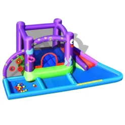 Costway Inflatable Water Slide Castle Kids Bounce House W/ Octopus Style & 750W Blower -Kiddie Kingdom Store GUEST f2efbc86 635a 495a b9b1 e9417b4d5e9c