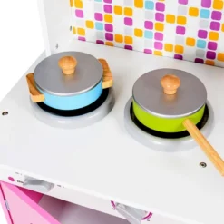 Costway Kids Wooden Pretend Cooking Playset Cookware Play Set Kitchen Toys Toddler Gift -Kiddie Kingdom Store GUEST f3f26464 cf2b 4c99 b3cd f72ca6a2c847