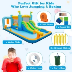 Costway Inflatable Water Slide Giant Kids Bounce House Park Splash Pool With 750W Blower 17 Costway Inflatable Water Slide Giant Kids Bounce House Park Splash Pool With 750W Blower -Kiddie Kingdom Store GUEST f63d2d36 77c1 4846 bb5d f7d0c603a13a