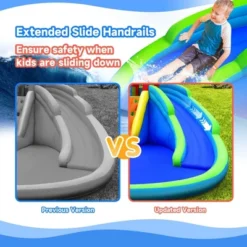 Costway Inflatable Waterslide Wet & Dry Bounce House W/Upgraded Handrail Blower Excluded -Kiddie Kingdom Store GUEST f7419f4a 8395 4619 8bf1 359997c2a434