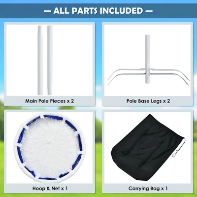 Costway Outdoor Toss Target, Metal Flying Disc Stand W/Storage Bag 5 Costway Outdoor Toss Target, Metal Flying Disc Stand W/Storage Bag - Image 3