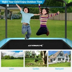 Costway 6FT Kids Recreational Trampoline W/Swing Safety Enclosure Indoor/Outdoor -Kiddie Kingdom Store GUEST f9f9ebec 744c 446e a64b 6fa2dc965990