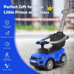 Costway 3 In 1 Ride On Push Car Toddler Stroller Sliding Car W/Music WhiteBlackBluePinkRed 19 Costway 3 In 1 Ride On Push Car Toddler Stroller Sliding Car W/Music WhiteBlackBluePinkRed -Kiddie Kingdom Store GUEST fafa76c8 f36d 4210 ad25 fa09aa18269e
