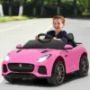 Costway 12V Jaguar F-Type SVR Licensed Kids Ride On Car Motorized Vehicle W/ MP3 Navy 2 Costway 12V Jaguar F-Type SVR Licensed Kids Ride On Car Motorized Vehicle W/ MP3 Navy -Kiddie Kingdom Store GUEST fde6b190 3075 4766 ab11 7d3913a33acf