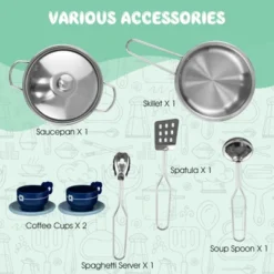 Costway Kids 2-Piece Kitchen Play Set Pretend Chef Toy Set W/ Range Hood & Stove Burner 16 Costway Kids 2-Piece Kitchen Play Set Pretend Chef Toy Set W/ Range Hood & Stove Burner -Kiddie Kingdom Store GUEST fea9aa1a d249 4399 8569 94d0b0480ea9